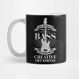 Funny Bass Guitar Music Bassist Gift Mug